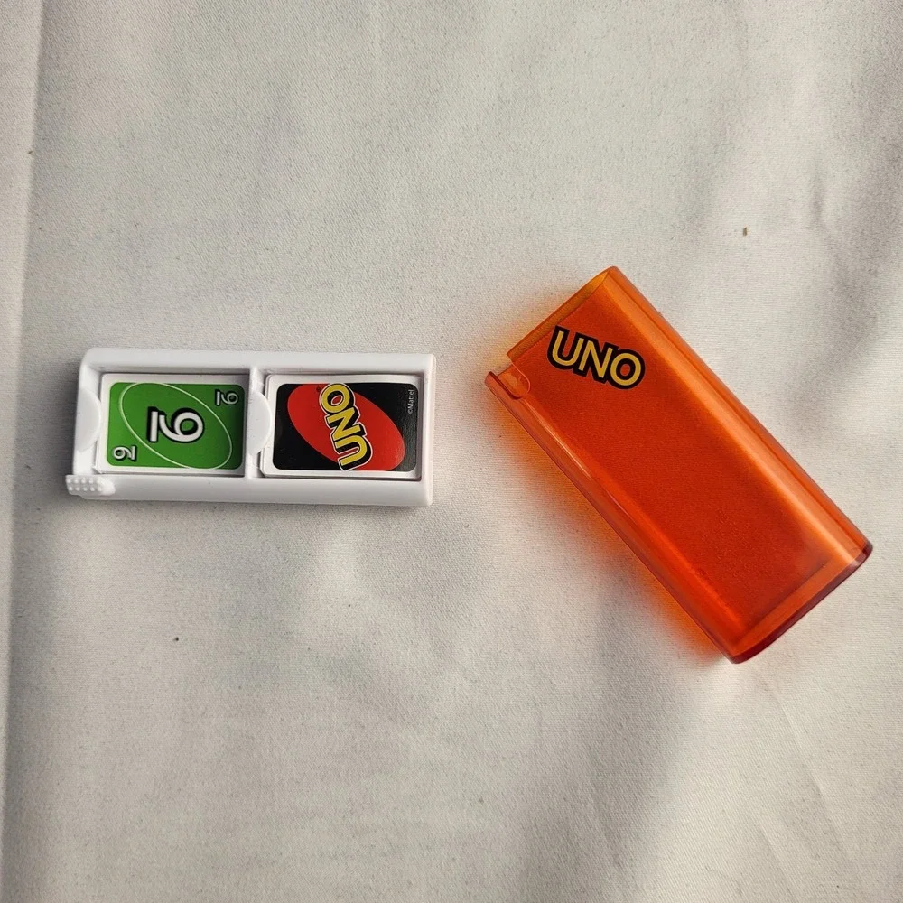American Girl Doll Uno Cards and Holder